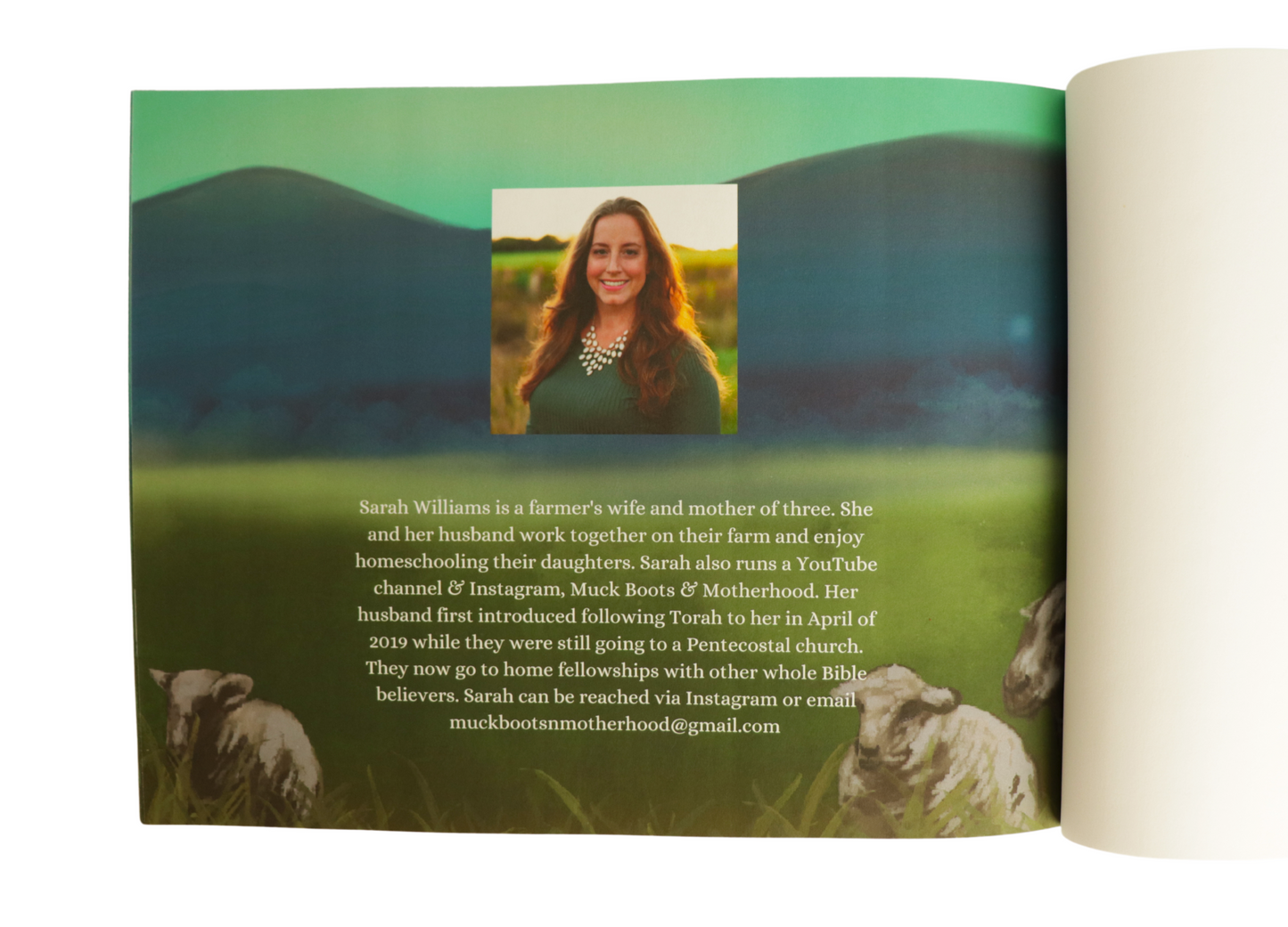 I SAW THE EARTH WAKE UP- CHILDRENS BOOK BY SARAH WILLIAMS